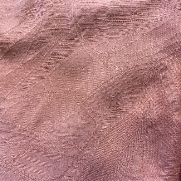 Tommy Bahama Tropic Isles 100% Silk Textured Camp Shirt, Mango, Size Medium - Picture 11 of 13